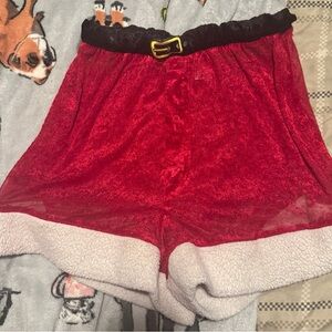 Mens Santa boxers Sz medium